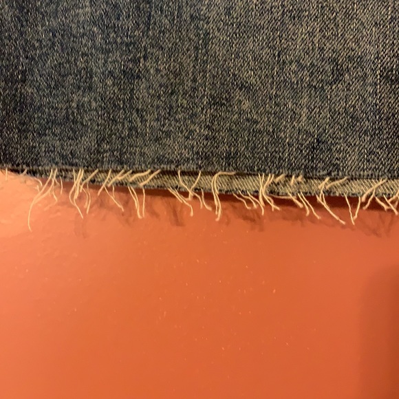 Distressed Jean Skirt - Picture 4 of 6